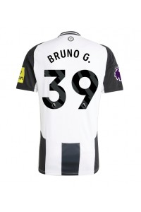 Fotbalové Dres Newcastle United Bruno Guimaraes #39 Domácí Oblečení 2024-25 Krátký Rukáv